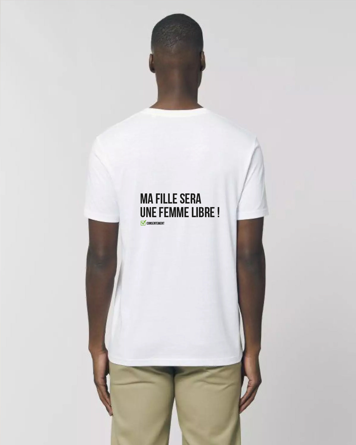 T-Shirt UMAY - Ma fille sera une femme libre !