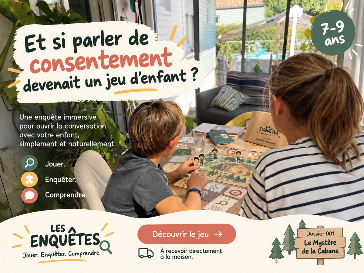 Les Enquêtes UMAY - Et si parler du consentement devenait un jeu ?
